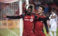 Toronto FC let go of forward Tosaint Ricketts on Tuesday. (THE CANADIAN PRESS)