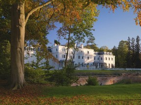 On the grounds at Coworth Park, a 20-minute drive from Heathrow Airport. (Photographer: Niall Clutton)