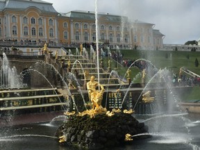 Gold is found inside and out at Peterhof Palace near St. Petersburg. Built by Peter the Great, the waterfront complex has several palaces, a chapel and gardens. It's often referred to as the Russian Versailles and has its own Gold Room. ROBIN ROBINSON/SPECIAL TO POSTMEDIA NETWORK