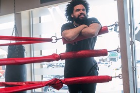 Steven Caple Jr. on the set of Creed II. (MGM/Warner Bros.)
