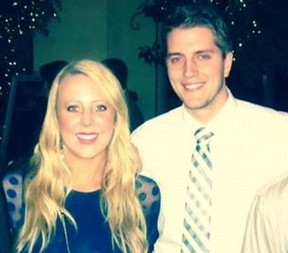 Chelsea Cook and her estranged husband Travis in happier times. FACEBOOK