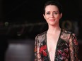 Claire Foy walks the red carpet ahead of the "The Girl In The Spider's Web" screening during the 13th Rome Film Fest at Auditorium Parco Della Musica.  (Vittorio Zunino Celotto/Getty Images)