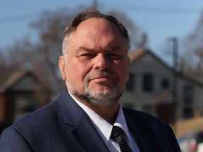 Ontario dermatologist Dr. Rod Kunynetz is seen here outside the Barrie courthouse.