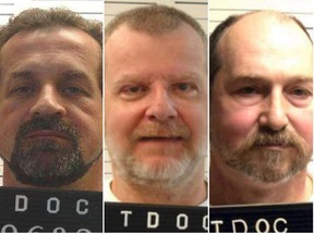 Tennessee killers Nicholas Todd Sutton, Stephen Michael West and David Earl Miller want to be executed by firing squad. TBI