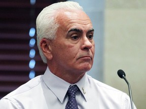In this June 30, 2011, file photo, George Anthony testifies during the murder trial of his daughter Casey Anthony at the Orange County Courthouse in Orlando, Fla.