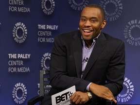 Moderator Marc Lamont Hill attends BET Presents "An Evening With 'The Quad'" At The Paley Center on December 7, 2016 in New York City. (Bennett Raglin/Getty Images for BET Networks)