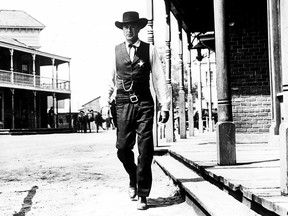 Gary Cooper in "High Noon."
