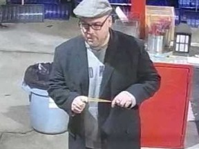 Cops are seeking this man who they say broke into a Buddhist temple in Markham three times and stole the donation boxes.