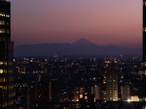 Yokohama skyline with Fuji in the background. (JD Andrews)