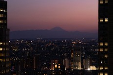Yokohama skyline with Fuji in the background. (JD Andrews)