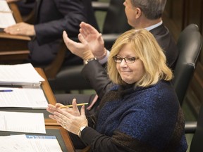 Ontario Education Minister Lisa Thompson attends question period at Queen's Park in Toronto on Nov. 19, 2018. THE CANADIAN PRESS/Chris Young