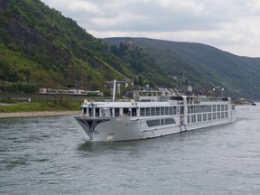 Uniworld's S.S. Antoinette on the Rhine.  (Aaron Saunders)