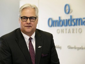 Ontario Ombudsman Paul Dube. (Postmedia files)