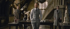 Jude Law as Albus Dumbledore in a scene from Fantastic Beasts: The Crimes of Grindelwald. (Warner Bros.)