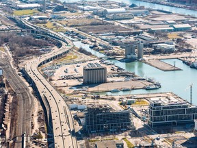 Toronto's Eastern Waterfront is seen in this undated handout photo. Sidewalks Labs says it is keen on reviewing and perhaps even implementing recommendations made by a panel of millennials for the Alphabet Inc.-backed company's proposed high-tech community in Toronto.