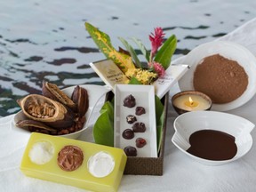 Sweet indulgences can be found everywhere in St. Lucia, including the spa at Jade Mountain Resort. (JADE MOUNTAIN)