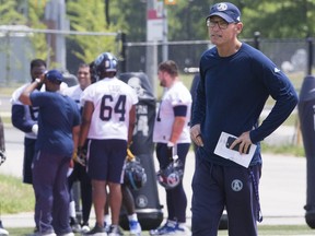 With all that went on in Marc Trestman’s life on and off the gridiron this year, his firing was likely an act of mercy, writes Frank Zicarelli.  Stan Behal/Toronto Sun