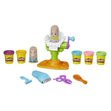 Play-Doh Buzz’n Cut Fuzzy Pumper Barber Shop Set, 3+, $19.99. Stop by for a silly haircut and a shave. Take it all off, grow a new do and then do it all over again. Amazon, Walmart, Toys R Us