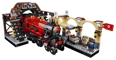 Lego Harry Potter Hogwarts Express, 8+, $99.99. Step aboard the iconic Hogwarts Express train from King’s Cross Station, featuring a moving brick wall entrance, along with a train toy and five mini figures. Exclusive to Toys R Us
