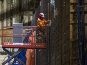 Construction of the Eglinton Crosstown LRT Keelesdale Station during a press tour at the intersection of Eglinton Ave W., and Keele St.  in Toronto, Ont. on Friday November 9, 2018.