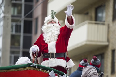 Santa Claus at the Beaches Santa Claus Parade along Kingston Rd. in Toronto, Ont. on Sunday November 25, 2018. Ernest Doroszuk/Toronto Sun/Postmedia