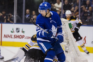 Toronto Maple Leafs Mitchell Marner during 1st period action against Boston Bruins at the Scotiabank Arena in Toronto on Monday November 26, 2018. Ernest Doroszuk/Toronto Sun/Postmedia