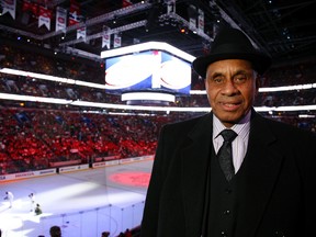 Willie O'Ree pis headed to the Hockey Hall of Fame. GETTY IMAGES