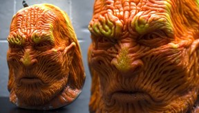 One of Italian sculptor Valeriano Fatica’s masterpieces, carved from food. (Valeriano Fatica)