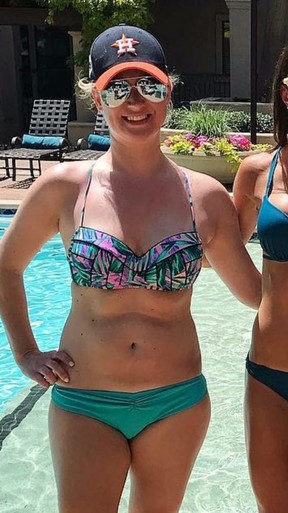 Before she transformed into an Ivanka doppelganger. COURTESY
