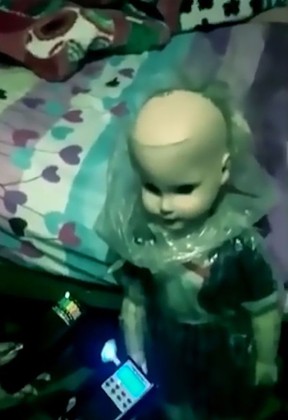Deisy the evil doll is apparently very jealous. Her owner may be very…