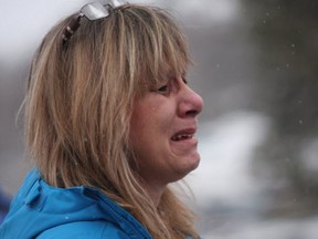 Victoria, the mother of Twiss’ son, is pictured after learning he had been charged with two brutal murders. (Tracy McLaughlin photo)