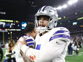 Dak Prescott and the Dallas Cowboys  have been great against the spread this season. (GETTY IMAGES)