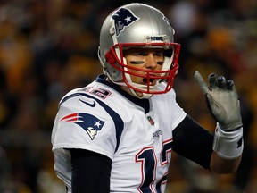 Tom Brady and the New England Patriots rather fail to cover three weeks in a row. (GETTY IMAGES)