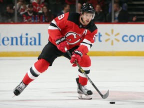 Devils forward Taylor Hall. GETTY IMAGES