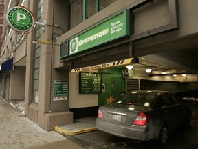 A Green P parking garage. (Craig Robertson/Toronto Sun files)