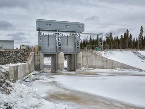 Ontario Power Generation's Peter Sutherland Sr. Generating Station on New Post Creek located about 80 kilometres north of Smooth Rock Falls. Handout
