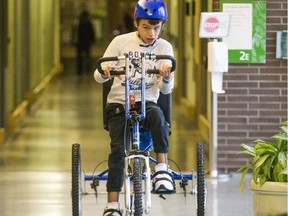 Alexander Morrison, a Variety Village ambassador, who has Cerebral palsy (CP), is going home for Christmas after a long stay at Holland Bloorview Kids Rehabilitation Hospital in Toronto, Ont. on Thursday December 20, 2018. Ernest Doroszuk/Toronto Sun/Postmedia