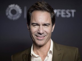 Eric McCormack attends the 35th Annual Paleyfest "Will & Grace" at the Dolby Theatre in Los Angeles on March 17, 2018. Richard Shotwell/AP