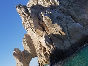 Cabo's famous arch, where the Sea of Cortez and the Pacific Ocean meet, is within clear view of the Riu Baja California resort. (IAN SHANTZ/TORONTO SUN)