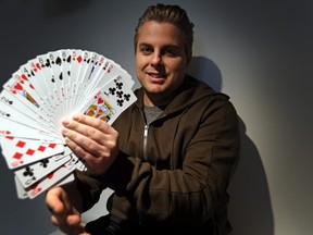 Magician Richard Young from Young & Strange ahead of the Champions of Magic show at the St.Lawrence Centre for the Performing Arts on Tuesday December 4, 2018. (Dave Abel/Toronto Sun)