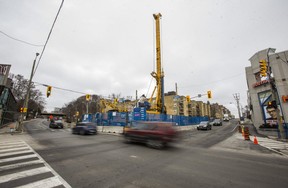 Eglinton Ave. W. at Bathurst St. in Toronto, Ont. on Thursday December 27, 2018. (Ernest Doroszuk/Toronto Sun/Postmedia)