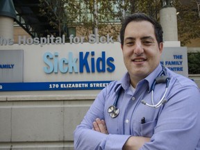 Medical student Adam Shehata is doing a rotation at Toronto's Hospital for Sick Children, where he once was a patient. (Supplied)