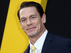 John Cena attends the premiere of Bumblebee in Los Angeles on Dec. 9. (Adriana M. Barraza/WENN)