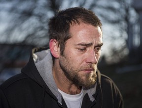 Donny Sexton, the uncle of Mississauga murder victim Riley Driver-Martin, 14, speaks to the Toronto Sun in Mississauga on Dec. 9, 2018. (Ernest Doroszuk/Toronto Sun)