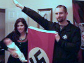 Hitler lovers Adam Thomas, 22, and Claudia Patatas, 38, have been jailed in the UK. The middle name of their baby boy is Adolf.