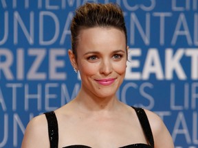 Rachel McAdams attends the 2019 Breakthrough Prize at NASA Ames Research Center on November 4, 2018 in Mountain View, Calif. (Lachlan Cunningham/Getty Images for Breakthrough Prize)