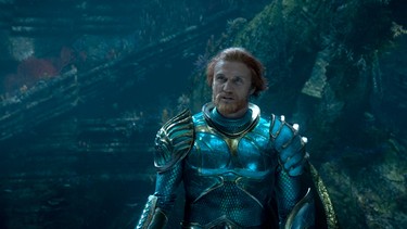 Dolph Lundgren as Nereus, King of the Atlantean tribe Xebel. (Warner Bros.)