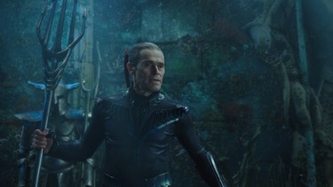Willem Dafoe as Vulko in in a scene from "Aquaman." (Warner Bros.)
