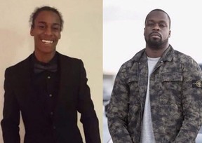 Jahvante Smart, 21, aka Smoke Dawg, a rapper with ties to Drake and Regent Park's Halal Gang, and Ernest Modekwe, 28, aka Koba Prime or Kosi, were killed in a shootout near Queen and Peter Sts. on June 30, 2018.