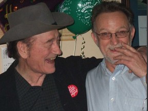 Duncan Fremlin (right) is pictured with Stompin' Tom Connors. (Handout)
